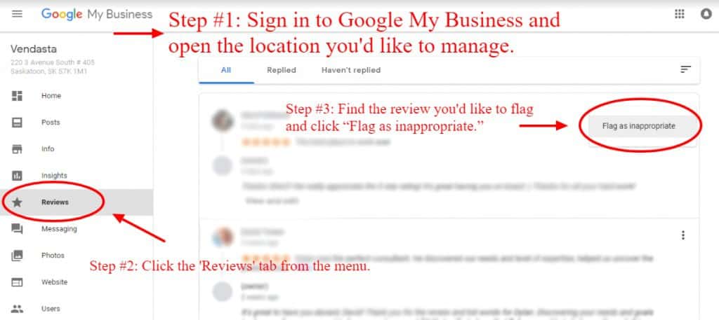 how to remove bad google my business reviews
