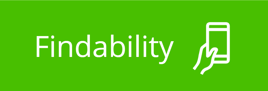 Findability Modern